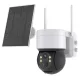 ICSee Napelemes WiFi Smart Kamera – Full HD, kültéri, éjjellátó, kétirányú hang