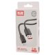 Kábel micro usb 2,4A 100 cm čierny EC-183M