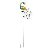 Solárne záhradné svetlo Peacock - 40 LED, IP44, súmrakový senzor, otočný panel