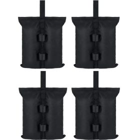   Sada záťažových vriec na piesok pre pavilón - 4 ks, zapínanie na suchý zips, nosnosť 25 kg