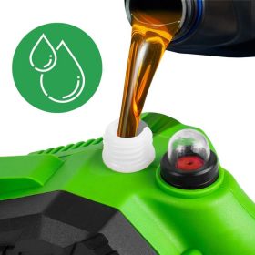   Akkus mini láncfűrész 6" és 8" vezetőlap, 2 akku, láncolajozás