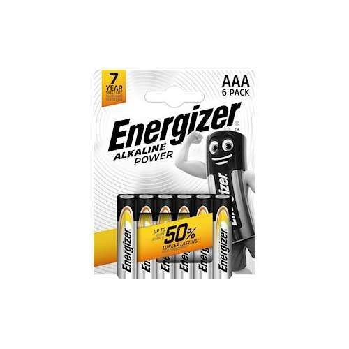 Energizer Alkaline Power Alkalická mikro batéria AAA B6