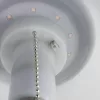 Napelemes kültéri asztali LED lámpa, meleg fehér fény, IP44, újratölthető akku