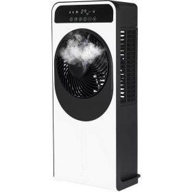   Ventilátor 2 v 1 s funkciou hmly, 12 rýchlostí, LED displej, diaľkové ovládanie