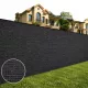 Árnyékoló háló belátásgátló 1,5x25 m, 200 g/m2 98% takarás, UV-álló, antracit