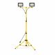 Állványos LED reflektor szett 2x30W, 13200 lm, 4000K, IP65, állítható tripod