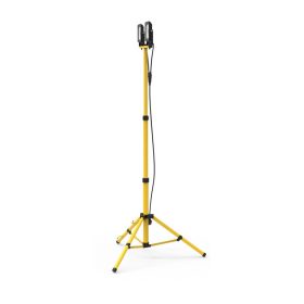   Állványos LED reflektor szett 2x30W, 13200 lm, 4000K, IP65, állítható tripod