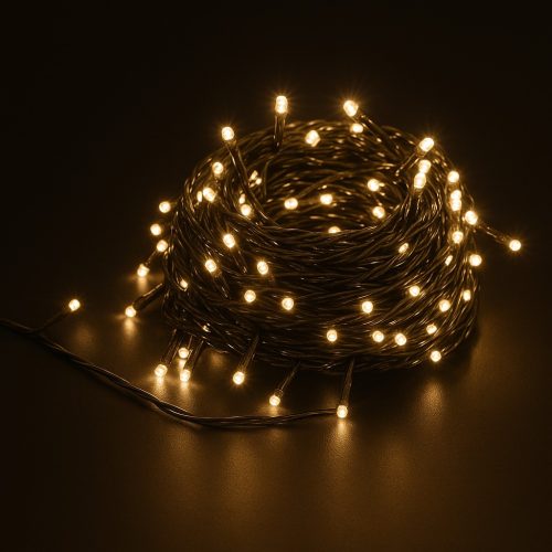 Zelux 100 led karácsonyi világítás melegfehér