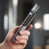 5 az 1-ben haj- és szakállvágó LED fénnyel, vezeték nélküli, USB-s, acél penge