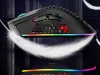 Akkus Vezeték nélküli gamer egér RGB világítással, állítható DPI, tölthető