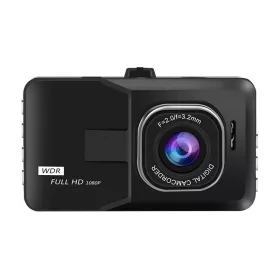   FullHD 1080P autós menetrögzítő kamera, beépített G-szenzor, fekete
