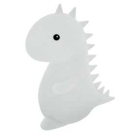   Dinos LED éjjeli lámpa RGB, érintős, USB tölthető, gyerek hangulatlámpa