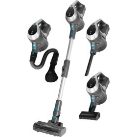   Vezeték nélküli álló porszívó 2 az 1-ben, 220W BLDC motor, 22 kPa, LED, HEPA H11