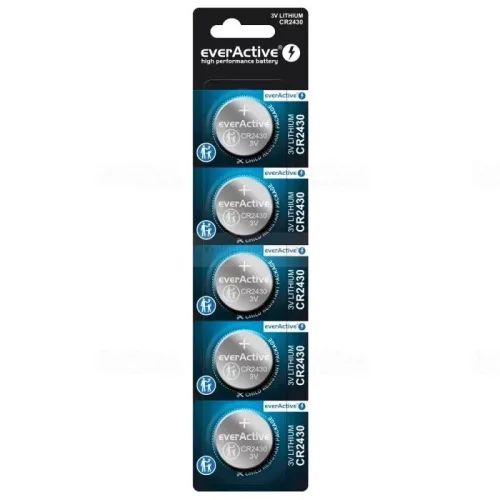 EverActive Lithium Gombelem CR2430 (3V) B5