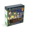 Solárny svetelný reťazec LED - dizajn žiarovky - 30 LED - 180 cm