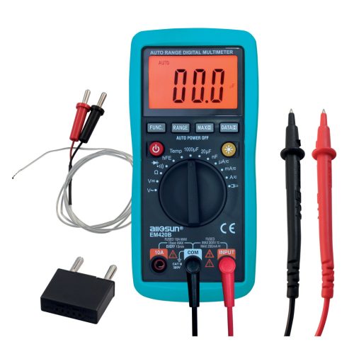 Digitálny multimeter - CAT III, meranie napätia a prúdu DC/AC, meranie teploty