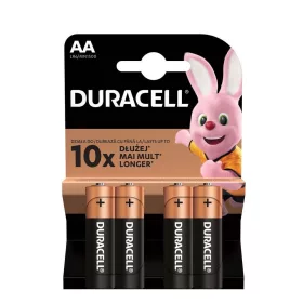   Duracell Basic alkalická tužková batéria AA (MN1500) LR6 (1,5 V) B4