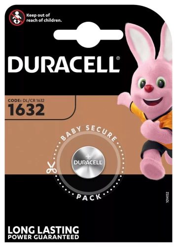 Knoflíkový článok Duracell Lithium CR1632 (3V) B1