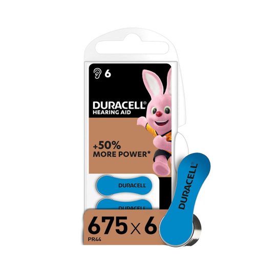 Duracell batéria do načúvacích prístrojov DA675 0%Hg (1,45V) B6
