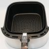 Fritéza na vzduchu 8 litrov XXXL, teplovzdušná fritéza s displejom, INOX -1800W