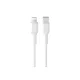 Töltő és adatkábel USB TYPE-C / LIGHTNING 100 cm