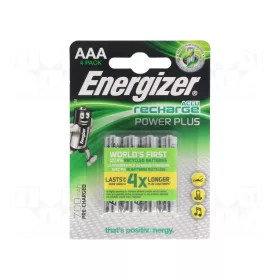 Batéria Energizer Power Plus Ni-Mh AAA B4 HR03 700mAh