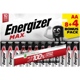 Energizer Max tartós ceruza elem AA LR6 B12