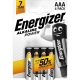 Energizer Alkaline Power Alkalická mikro batéria AAA B4 s dlhou životnosťou