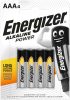 Energizer Alkaline Power Alkalická mikro batéria AAA B4 s dlhou životnosťou