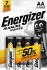 Energizer Alkalická napájacia alkalická tužková batéria AA LR6 B4