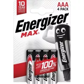   Mikro batéria Energizer MAX s dlhou životnosťou AAA LR03 B4