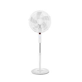   Stojanový ventilátor Zelux 50 W, 3 rýchlosti, časovač, oscilačný, priemer lopatiek 45 cm,