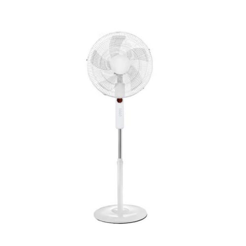 Stojanový ventilátor Zelux 50 W, 3 rýchlosti, časovač, oscilačný, priemer lopatiek 45 cm,