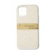 ECO2 ZEROWASTE IPHONE 12 / 12 PRO 6.1 PUZDRO Z PRÍRODNÉHO MATERIÁLU BIELE