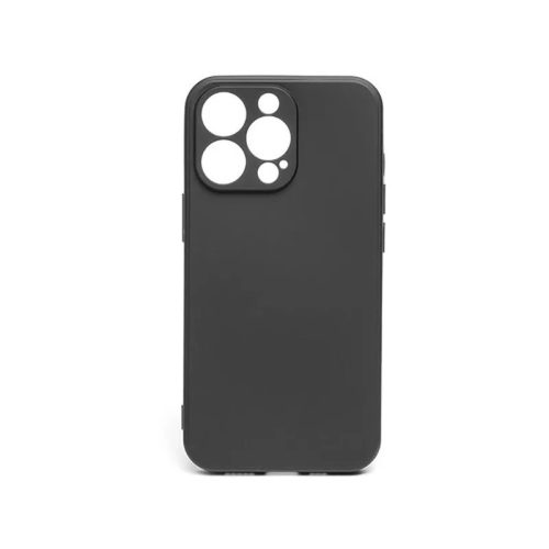 Gumové TPU puzdro na telefón iPhone 13 Pro Max YooUp Alpha čierne