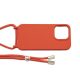 YOOUP CORD IPHONE 13 PRO 6.1 TPU PUZDRO S KÁBLOM ČERVENÉ