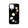 Vzorované puzdrá na telefón Planet iPhone 12 Pro Max s čiernym rámčekom YooUp