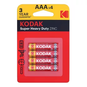   Kodak Extra Zinc Pozinkovaná batéria do mikrovlnnej rúry AAA B4