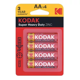   Kodak Extra zinková polorýchla tužková batéria AA LR6 B4