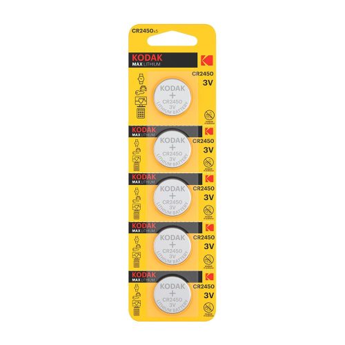 Kodak Ultra Lithium Button cell CR2450 (3V) B5