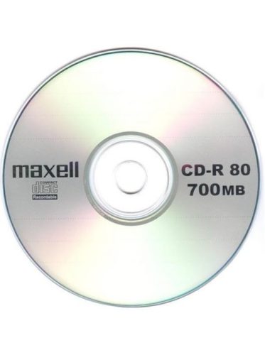 Maxell CD-R 52X 1 papierový obal