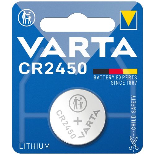 Lítiový knoflíkový článok Varta CR2450 3V B1