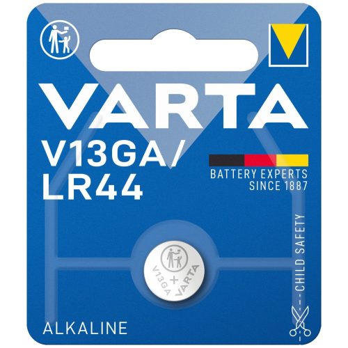 Alkalický gombíkový článok Varta V13GA / LR44 B1
