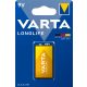 Alkalická 9V batéria VARTA Longlife B1