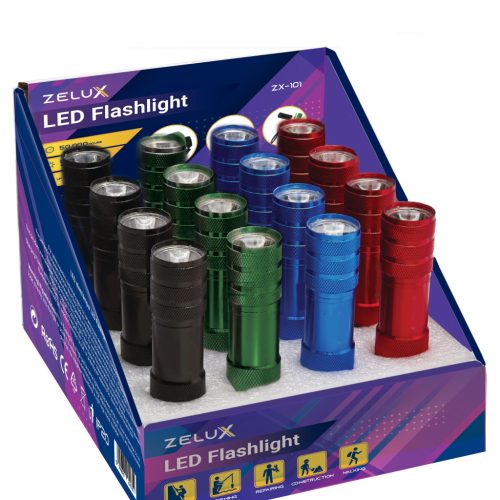 Zelux Led žiarovka 24/displej 3xAAA
