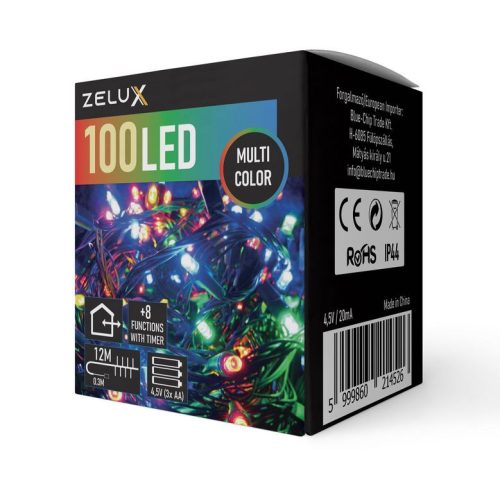 Zelux 100 Led 12m vianočné osvetlenie MC