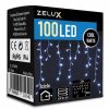 Zelux 100 LED 2,5 m vianočná svetelná opona Osvetlenie CW