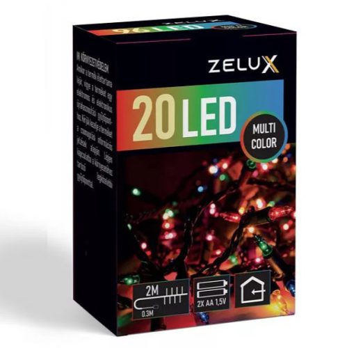 Zelux 20 viedol vianočné osvetlenie MC
