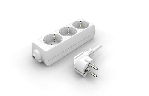 Zelux Distribution 3x16A zásuvka 2m