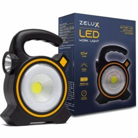 Solárny reflektor Zelux 10W napájaný batériou